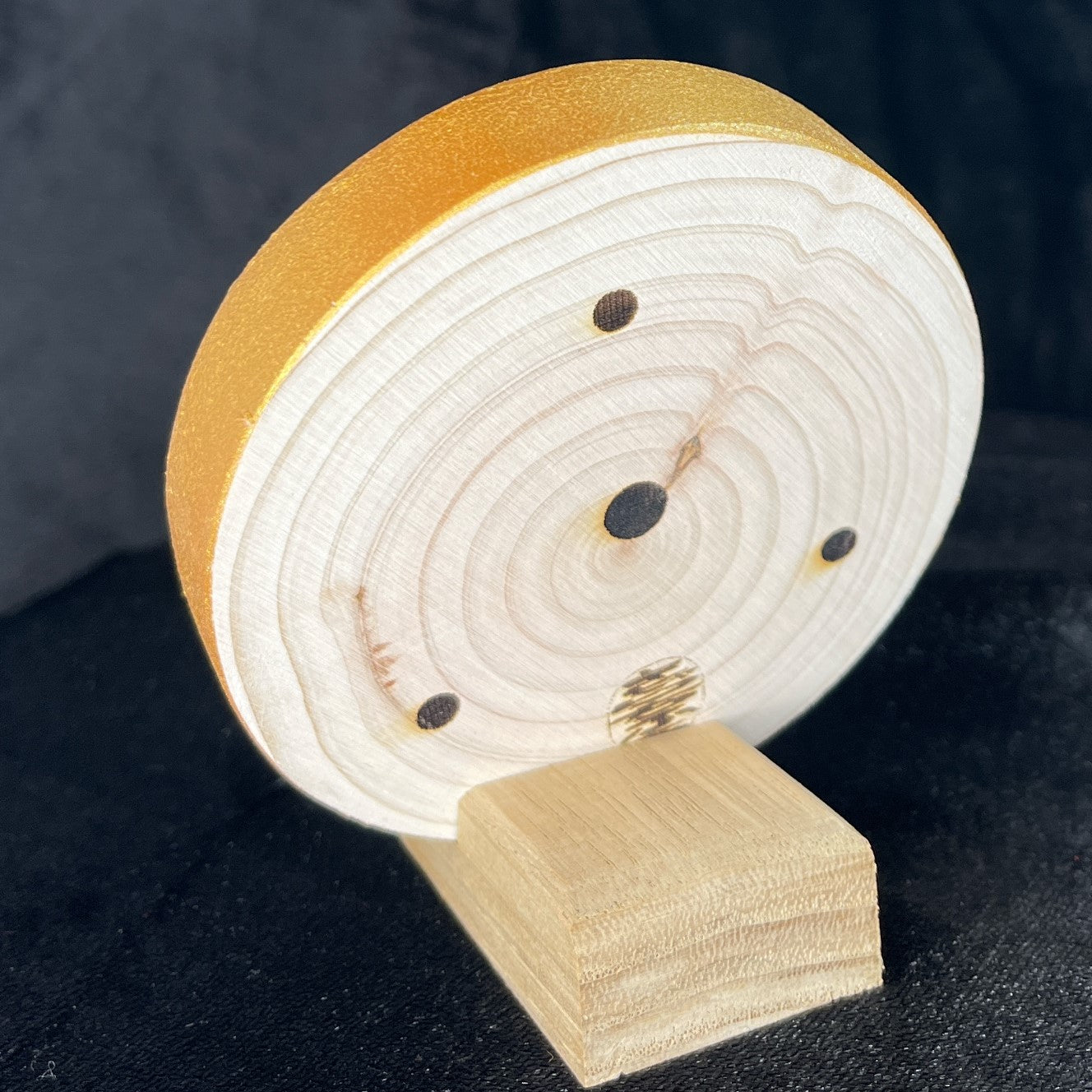 【護符】龍体文字 (四龍神・フトマニ図) 直径8cm